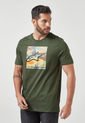 Camiseta Verde Oliva-Multicolor Alpinestars Free Camo de Alpinestars