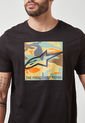 Camiseta Negro-Multicolor Alpinestars Free Camo de Alpinestars