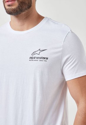 Camiseta Blanco-Negro Alpinestars Corporate