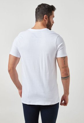 Camiseta Blanco-Negro Alpinestars Corporate