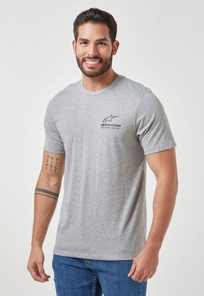 Camiseta Gris-Negro Alpinestars Corporate