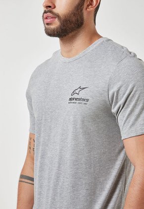 Camiseta Gris-Negro Alpinestars Corporate