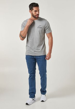 Camiseta Gris-Negro Alpinestars Corporate