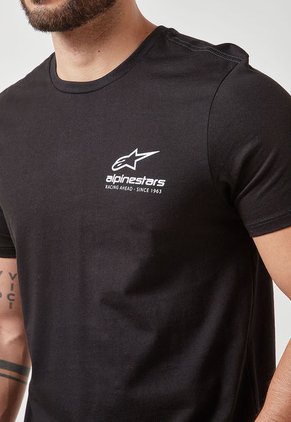 Camiseta Negro-Blanco Alpinestars Corporate