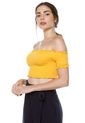 Crop Top Amarillo Ambiance de Ambiance