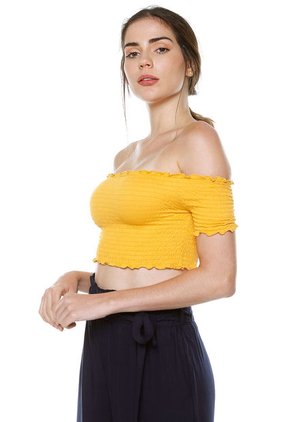 Crop Top Amarillo Ambiance