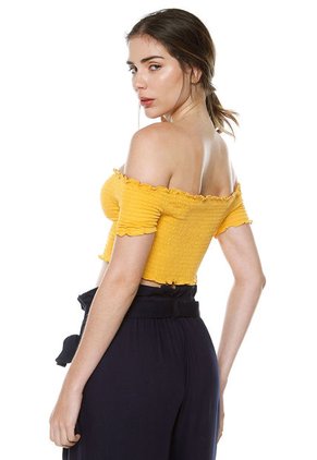 Crop Top Amarillo Ambiance