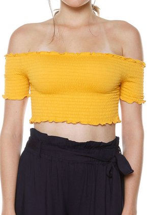 Crop Top Amarillo Ambiance