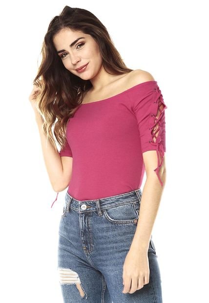 blusas fucsia