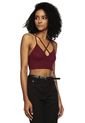 Blusa Crop Top Vinotinto Ambiance de Ambiance