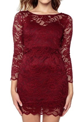 Vestido Vinotinto Ambiance