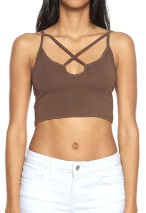 Crop Top Café Ambiance