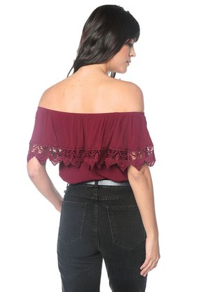 Blusa Vinotinto Ambiance