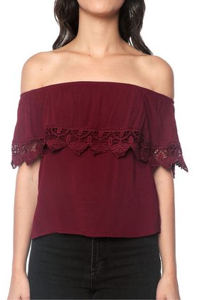 Blusa Vinotinto Ambiance