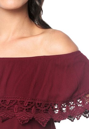 Blusa Vinotinto Ambiance