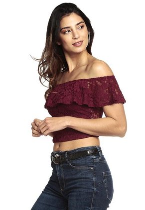 Blusa Vinotinto Ambiance