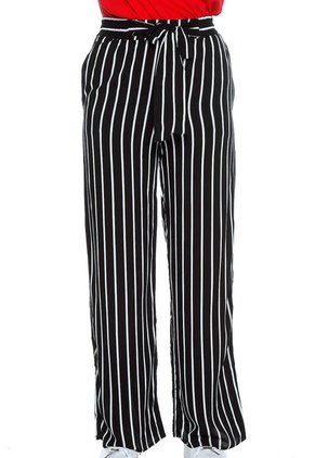 Pantalón Negro-Blanco Ambiance