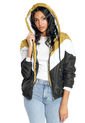 Chaqueta Mostaza-Blanco-Negro Ambiance de Ambiance
