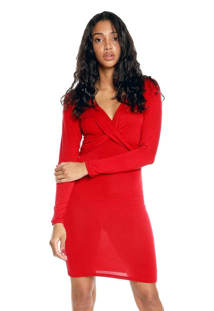Vestido Rojo Ambiance