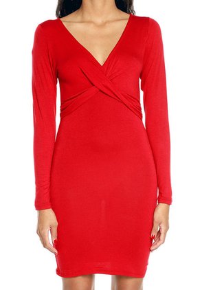 Vestido Rojo Ambiance