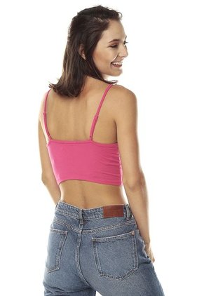Crop Top Fucsia Ambiance