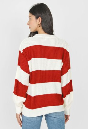 Saco Rojo-Blanco Ambiance