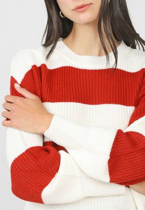 Saco Rojo-Blanco Ambiance