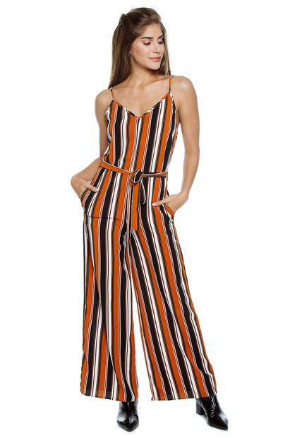 Enterizo Terracota-Negro-Blanco-Gris Ambiance