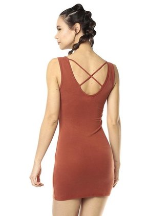 Vestido Terracota Ambiance