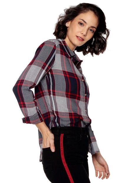 Camisa Roja-Azul-Blanco Ambiance