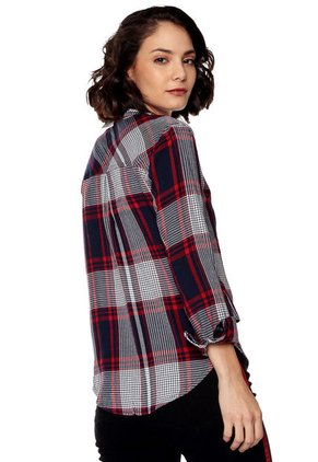 Camisa Roja-Azul-Blanco Ambiance