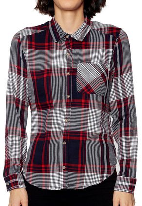 Camisa Roja-Azul-Blanco Ambiance