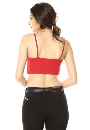 Crop Top Rojo Ambiance