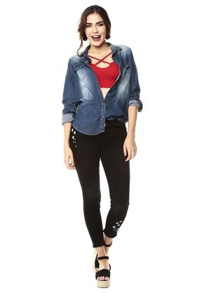 Crop Top Rojo Ambiance