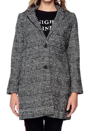 Abrigo Blanco-Negro Ambiance