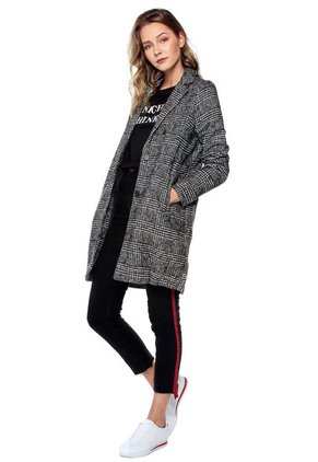 Abrigo Blanco-Negro Ambiance