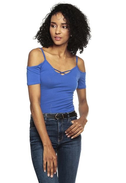 Camiseta Azul Ambiance