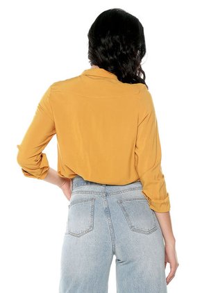 Camisa Mostaza Ambiance