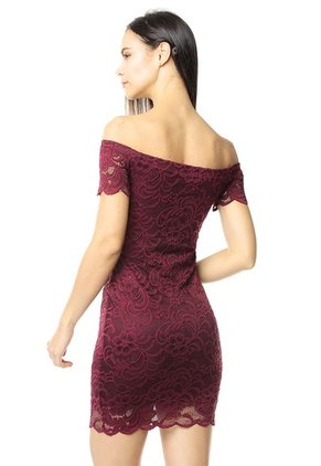 Vestido Vinotinto Ambiance