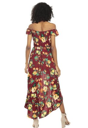 Vestido Vinotinto Ambiance