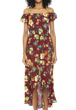 Vestido Vinotinto Ambiance