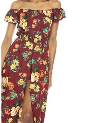 Vestido Vinotinto Ambiance