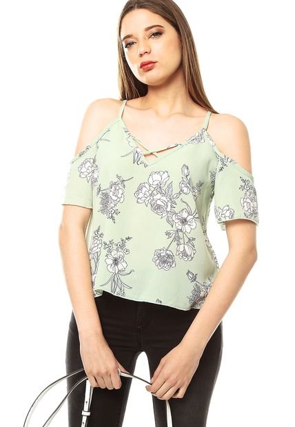 blusa verde pastel