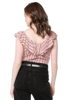 Blusa Palo Rosa-Blanco-negro Ambiance