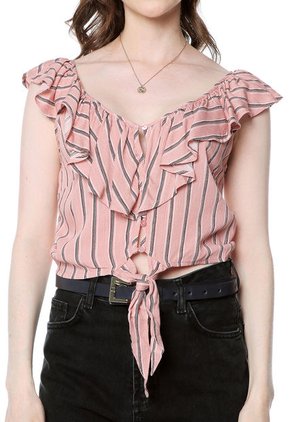 Blusa Palo Rosa-Blanco-negro Ambiance