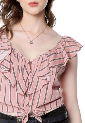 Blusa Palo Rosa-Blanco-negro Ambiance