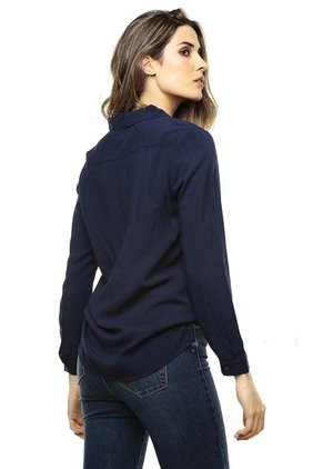 Camisa Azul Oscuro Ambiance