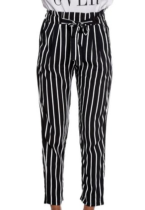 Pantalón Negro-Blanco Ambiance