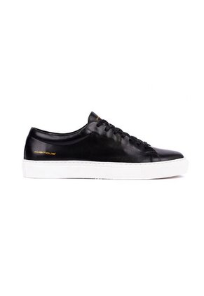 Tenis Casuales Lifestyle 100% Cuero Negro Ambitious CA-10184AM.4