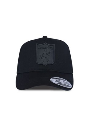 Gorra América De Cali Oficial OC Caps Negra Tono A Tono